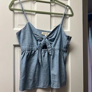 Cute Chambray Tank